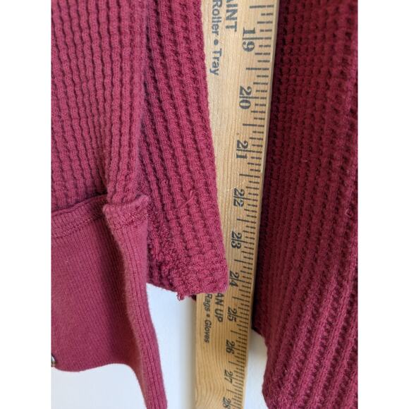 Torrid Women's Top Long Sleeve Thermal Waffle Knit Top Size 2 - Picture 6 of 9